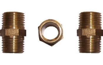 Bronze Hex Nipple